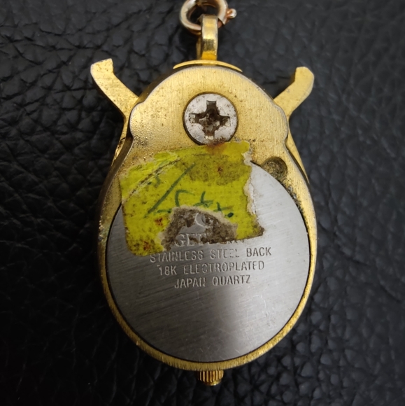 Ladybug 18k Electroplated Watch Pendant - Picture 6 of 6